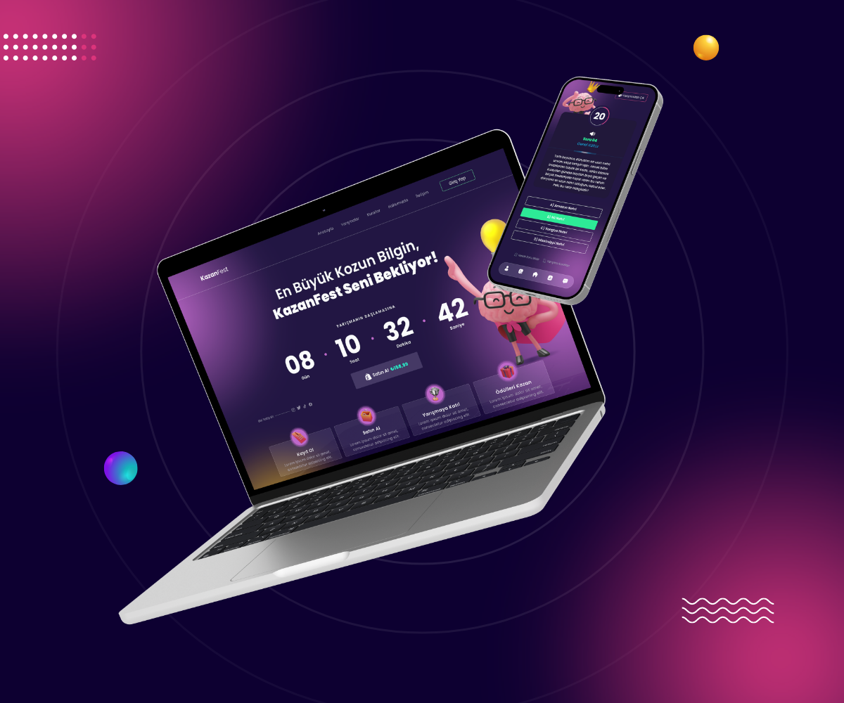 KazanFest Web & Mobil UI/UX